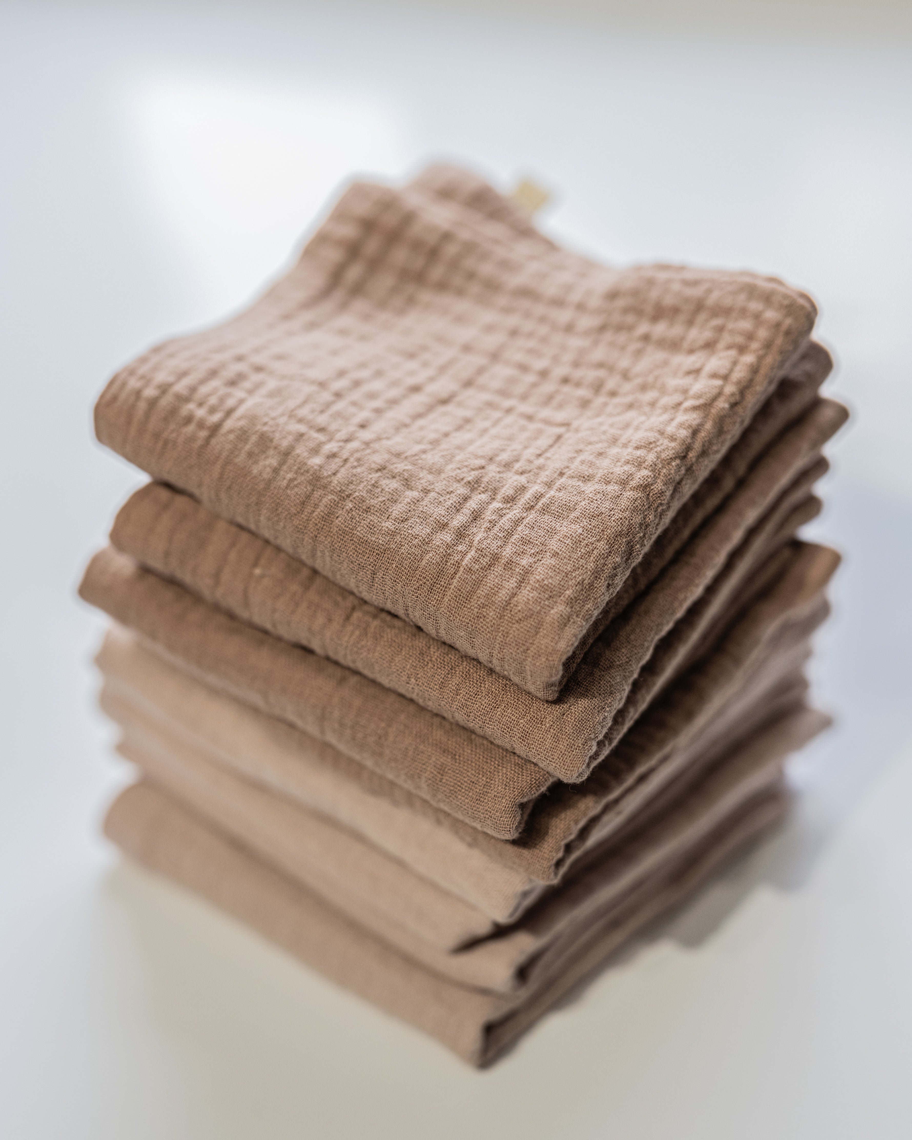 Lingettes en mousseline