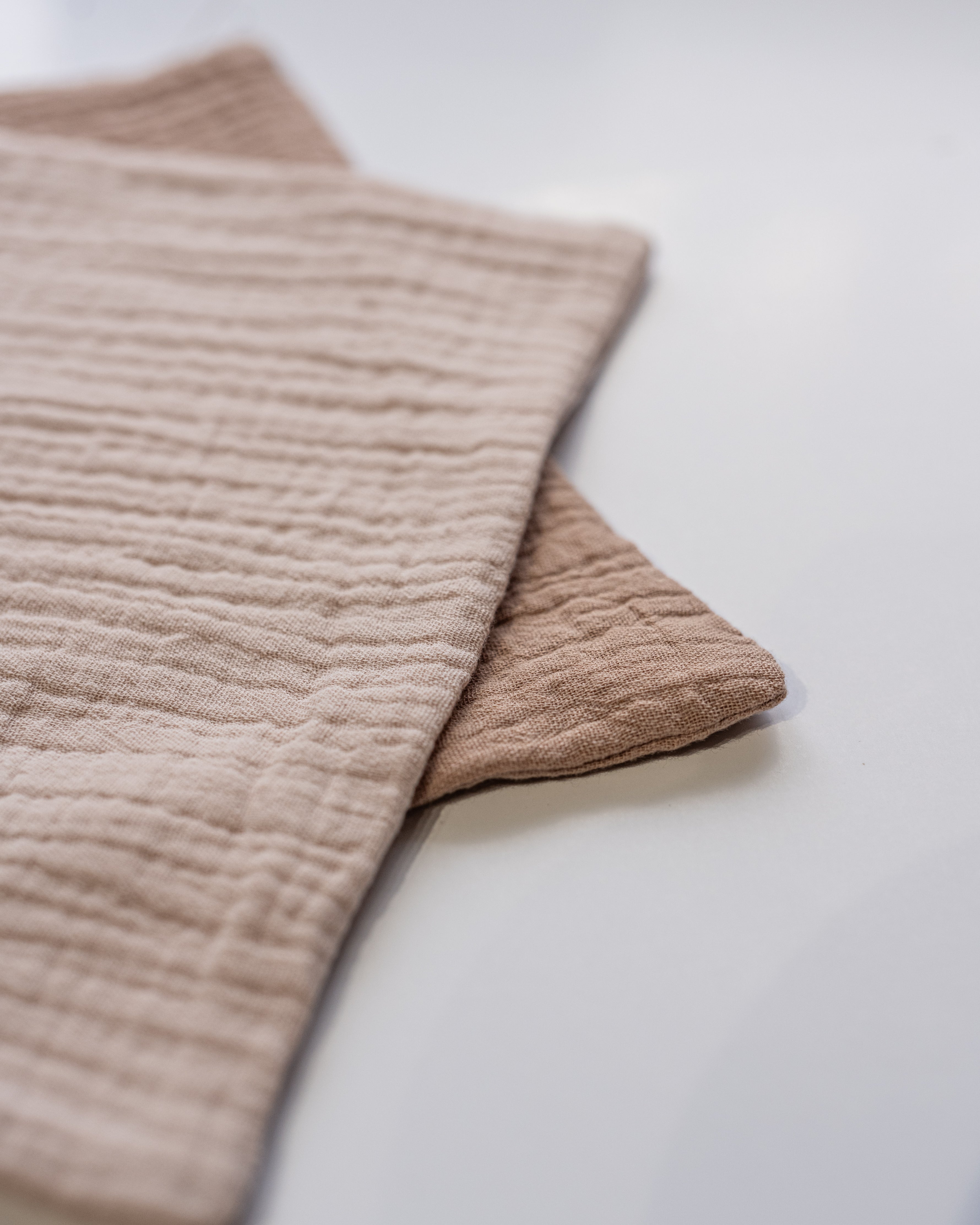 Lingettes en mousseline