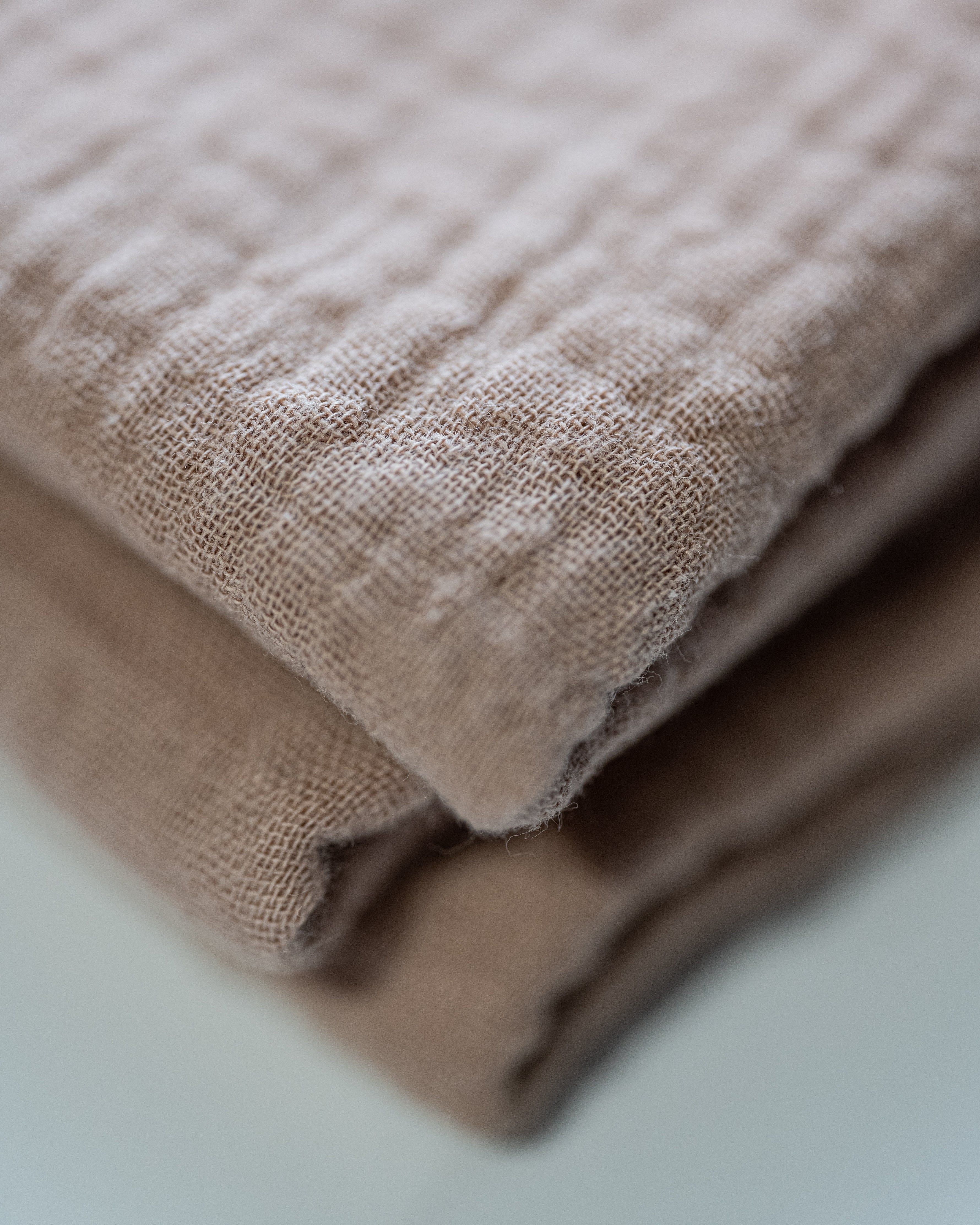 Lingettes en mousseline