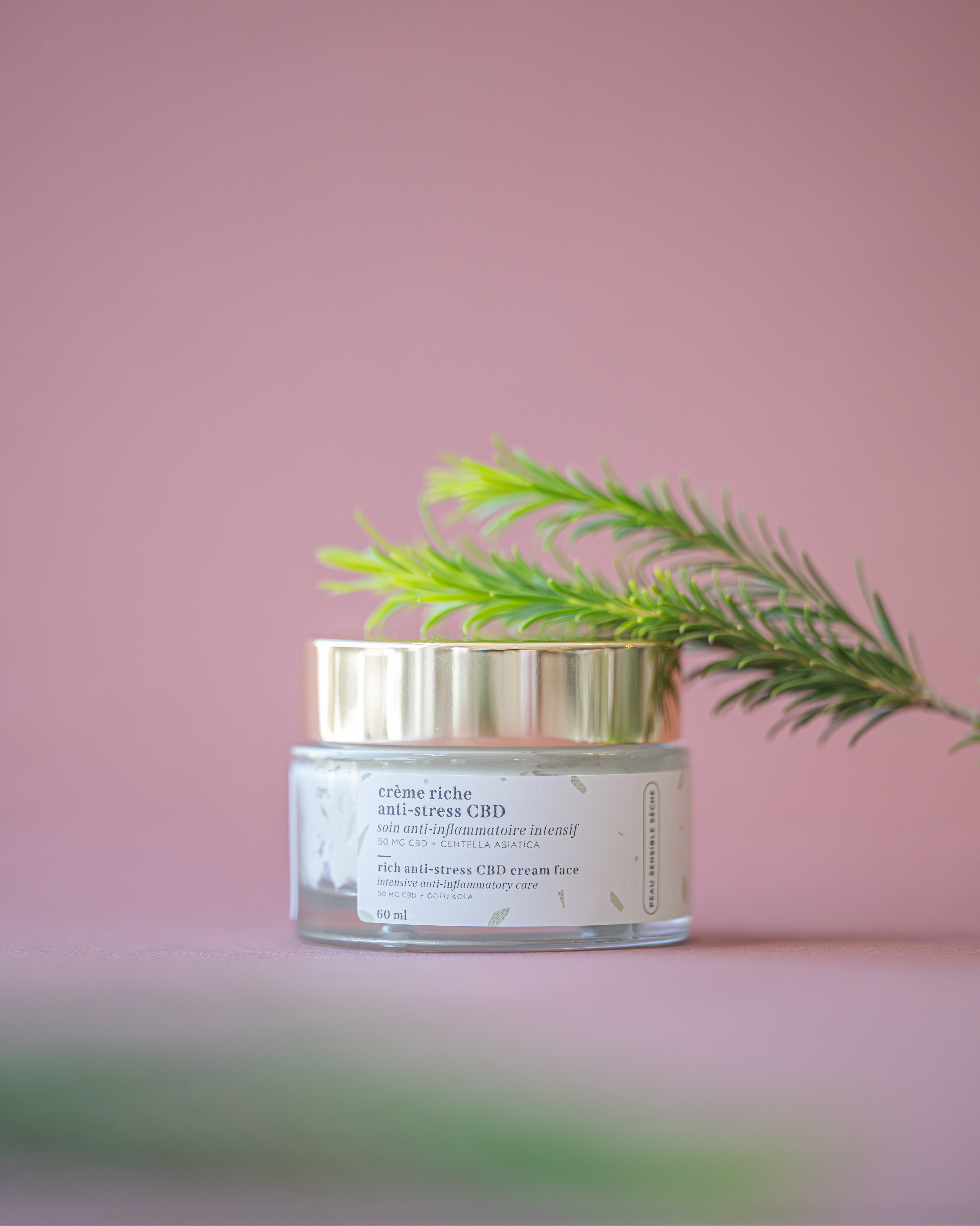 Crème riche anti-stress CBD