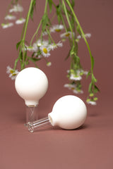 Ventouses faciales en verre