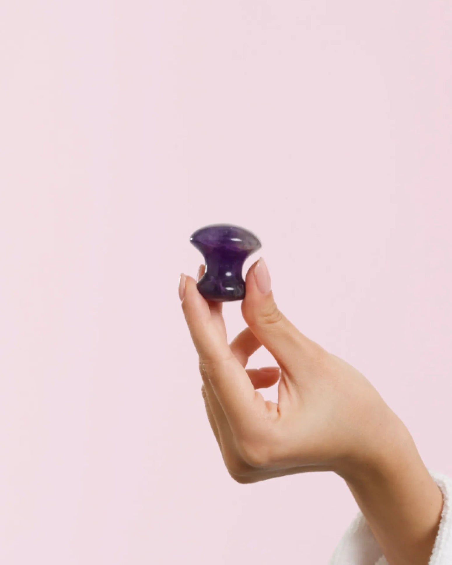 Champignon masseur en améthyste