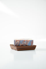 Savon exfoliant au lait de chèvre et eucalyptus citronné