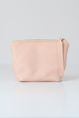 Pochette à cosmétique en cuir