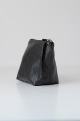 Pochette à cosmétique en cuir