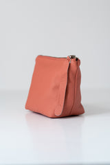 Pochette à cosmétique en cuir