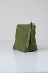 Pochette à cosmétique en cuir