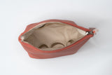 Pochette à cosmétique en cuir