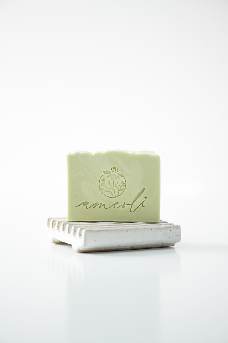 Savon onctueux au lait de chèvre et menthe