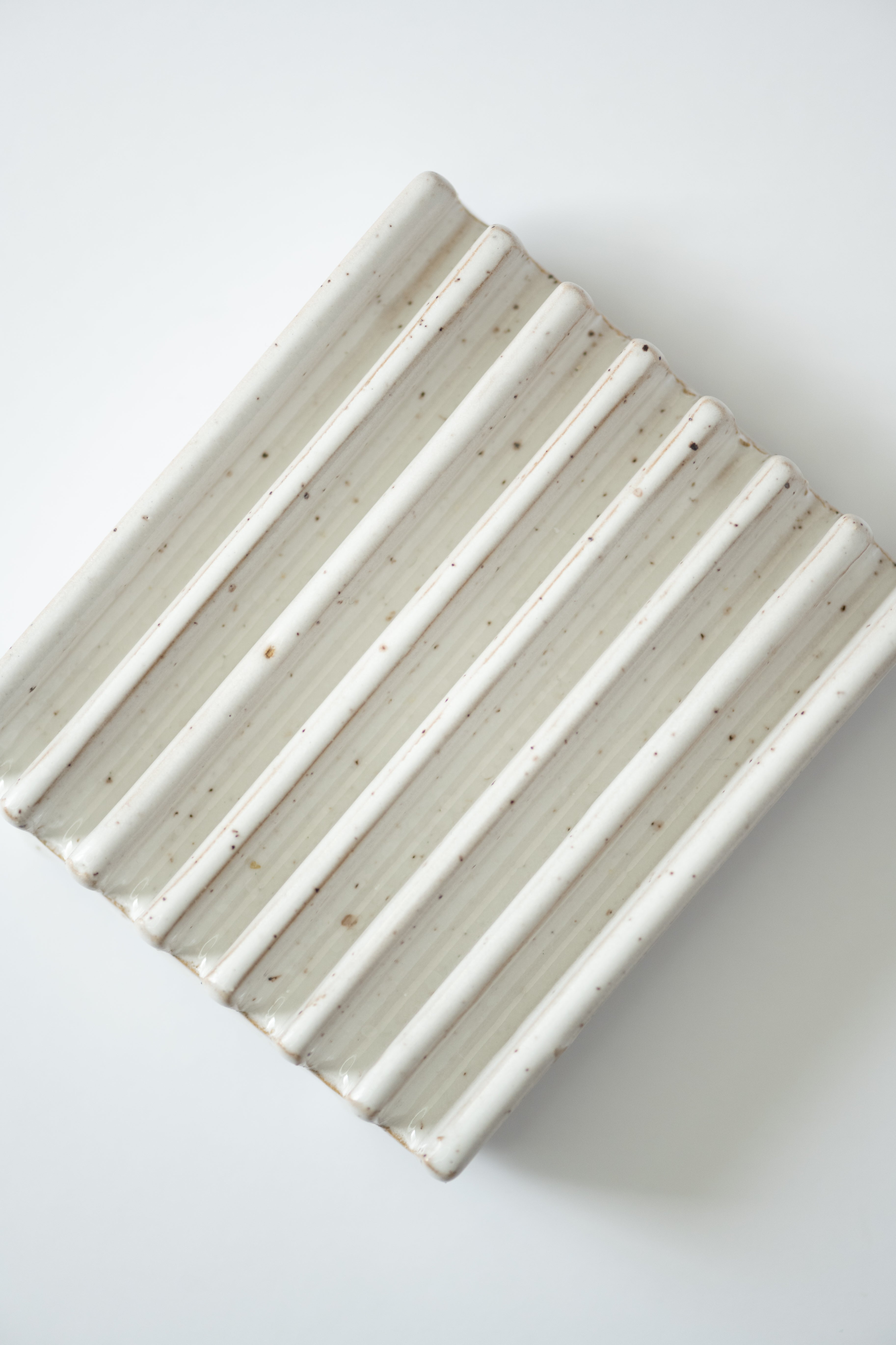 Porte-savon en céramique