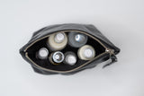 Pochette à cosmétique en cuir